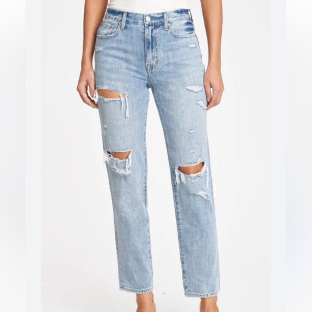 Pistola Audrey Mid-Rise Skinny Jeans 26 wink distressed
